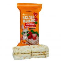 Всегда можно хлебцы детск.безглют. 27г вкус малины и клубники (ДИА-ВЕСТА ООО)
