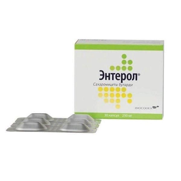 Энтерол 250мг капс. №30 блистер (Biocodex laboratoires)