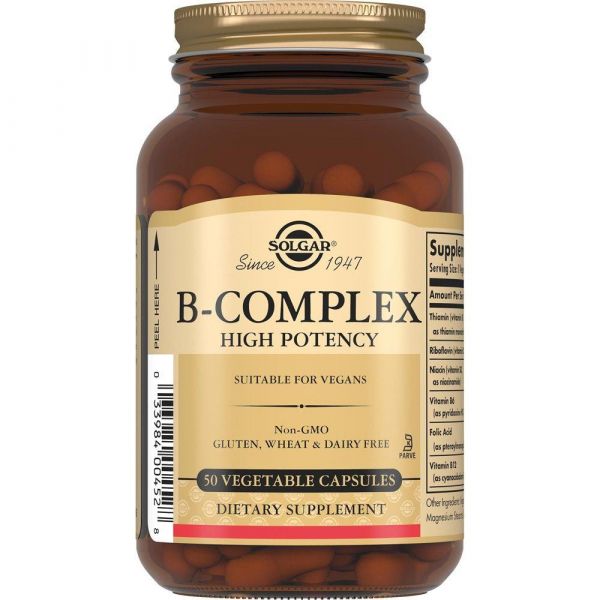 Solgar (солгар) в-комплекс 330мг капс. №50 (Solgar vitamin and herb)
