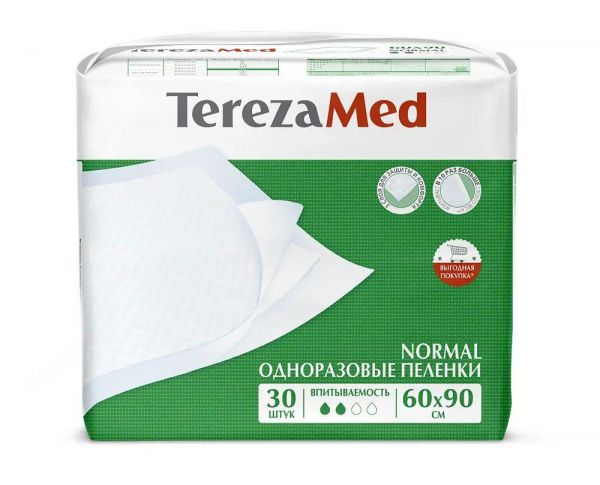 Tereza (Тереза) пеленки впитывающие №30 нормал 60*90см (Hygiene technologies llc)