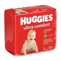 Huggies (Хаггис) салфетки влажные ультра комфорт №168 алоэ (КИМБЕРЛИ КЛАРК)