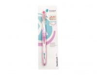 Мирадент зубная щетка carebrush white средней жесткости розовая (ХАГЕР ЭНД ВЕРКЕН)