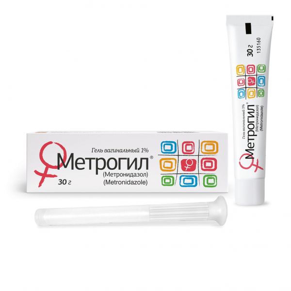 Метрогил 1% 30г гель ваг. №1 туба  аппликатор (Unique pharmaceutical laboratories_1)