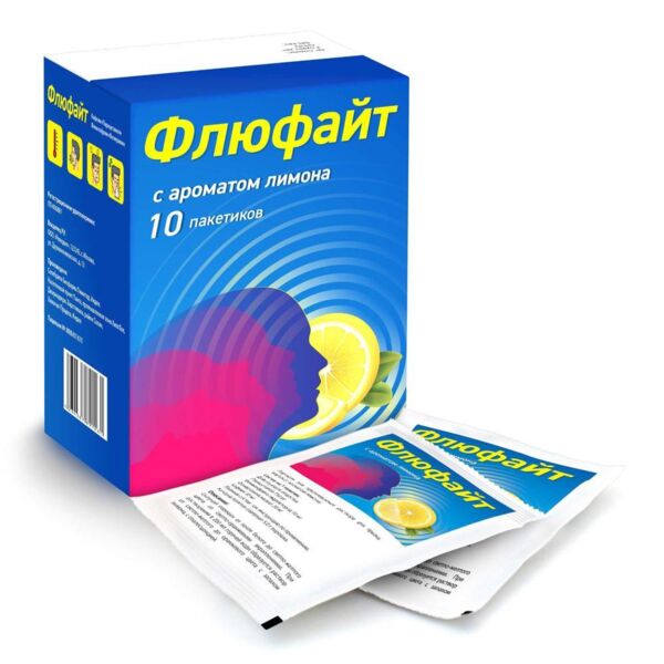 Флюфайт 5г пор.д/р-ра д/пр.внутр. №10 мед лимон (Celebrity biopharma ltd)