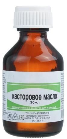 Касторовое масло косметическое 30мл №1 фл. (Экотекс ооо)