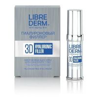 Libriderm (Либридерм) гиалуроновый филлер 3d крем для кожи в/глаз 15мл омолажив. (ЗЕЛДИС)
