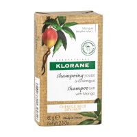 Klorane (Клоран) брусковый шампунь с маслом манго 80г (PIERRE FABRE DERMO-COSMETIQUE)
