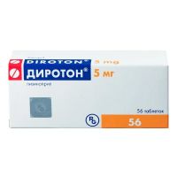 Диротон 5мг таб. №56 (ГЕДЕОН РИХТЕР)
