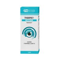 Травопрост-оптик 0,004% 5мл капли глазн. №1 фл.-кап. (ЛЕККО)
