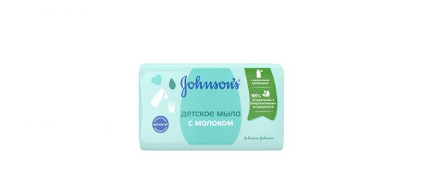 Johnson's baby (Джонсонс бэби) мыло 100г молоко (Johnson & johnson)