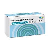 Пирацетам 400мг таб.п/об. №60 (ОБНОВЛЕНИЕ)