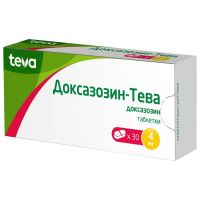 Доксазозин-тева 4мг таб. №30 (ТЕВА)
