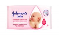Johnson's baby (Джонсонс бэби) салфетки влажные без отдушки №64 (ДЖЕЙТНЛ)