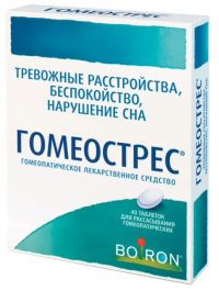 Гомеострес таблетки для рассасывания гомеопатические №40 (HIMALAYA DRUG CO.)