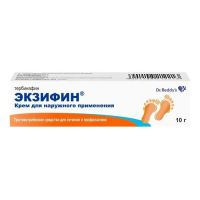Экзифин 1% 10г крем д/пр.наружн. №1 туба (ДР.РЕДДИС)