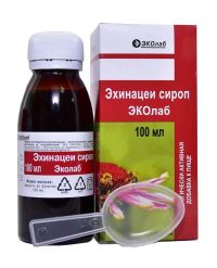 Сироп эхинацея 100мл №1 фл. (ЭКОЛАБ ЗАО)