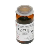 Ихтиоловая 10% 25г мазь д/пр.наружн. №1 уп. (ЯРОСЛАВСКАЯ ФФ)