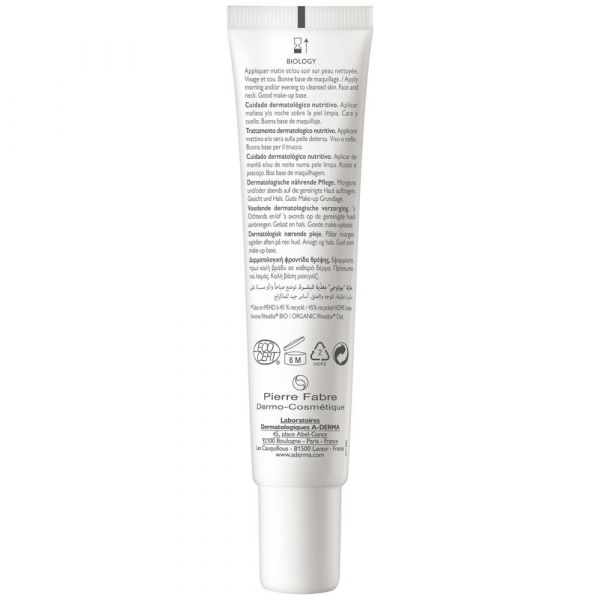 A-derma (а-дерма) байолоджи крем питат. д/оч.сух. кожи 40мл (Pierre fabre dermo-cosmetique)