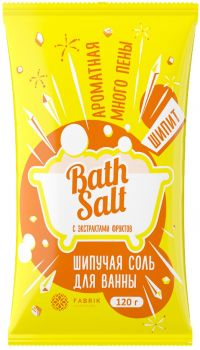 Fabrik cosmetology (Фабрик косметолоджи) соль для ванны 120г шипучая фрукты (ФАБРИК ПРОДАКШН ООО)