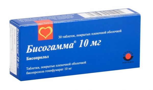 Бисогамма 10мг таб.п/об.пл. №30 (S.c.magistra c&c)
