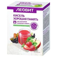 Леовит кисель хорошая память 20г №1 пак. (ЛЕОВИТ НУТРИО)