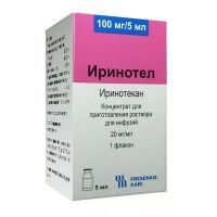 Иринотел 20мг/мл 5мл конц-т д/р-ра д/инф. №1 фл. (ФРЕЗЕНИУС)