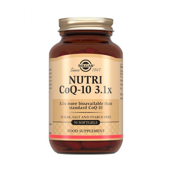 Solgar (Солгар) нутрикоэнзим q-10 капс. №50 (Solgar vitamin and herb)