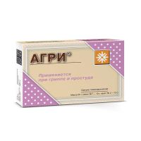 Агри 20г гран.гомеоп. №1 пак. (МАТЕРИА МЕДИКА)