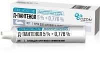 Д-пантенол плюс антисептик 5%+0.776% 30г крем д/пр.наружн. (ОЗОН ООО)