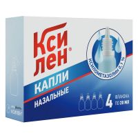 Ксилен 0,1% 20мл капли наз. №4 фл.-кап. (ВЕРОФАРМ)