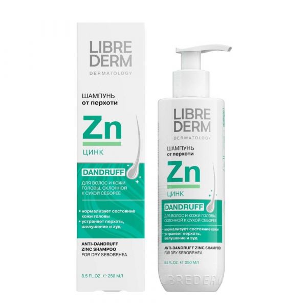 Libriderm (Либридерм) шампунь 250мл цинк (Биофармлаб ооо)
