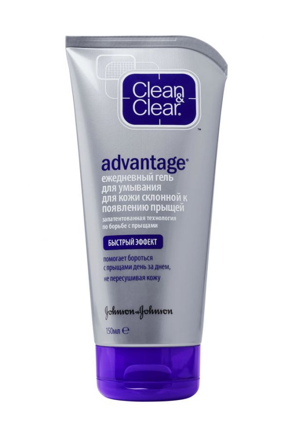Clean & Clear advantage ежедневный гель для умывания лица быстрый эффект. Гель от прыщей clean and Clear. Гель для умывания Клеан клеар.