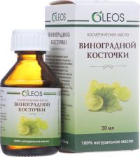 Oleos (Олеос) масло косметическое виноградной косточки 50мл (ОЛЕОС ООО)