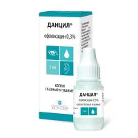 Данцил 0.3% 5мл капли глазн.,ушн. №1 фл.-кап. (СЕНТИСС ФАРМА)