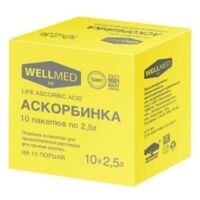 Аскорбинка 2,5г пор. №10 пак. (МЕЛИГЕН ФП)