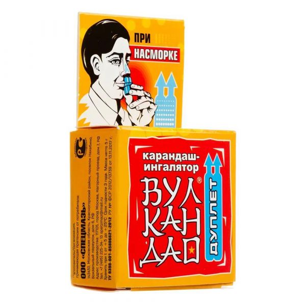 Вулкан дао карандаш при насморке 5г (Спецмазь ооо)