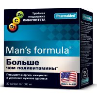Man's formula (Менс формула) больше чем поливитамины капс. №30 (WEST COAST LABORATORIES INC/БИОВИТ ООО)