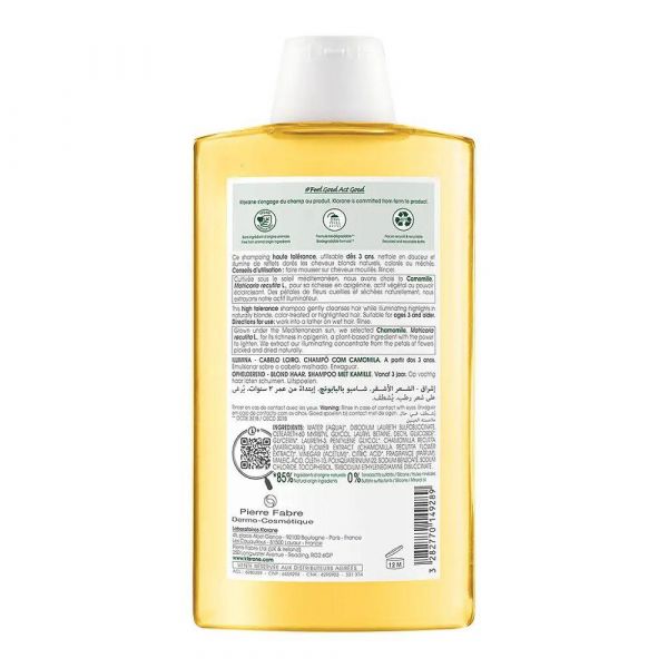 Klorane (клоран) шампунь с ромашкой 400мл (Pierre fabre dermo-cosmetique)