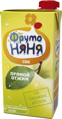 Фрутоняня сок 500мл яблоко пр.отжим (ПРОГРЕСС ОАО)