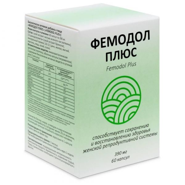 Фемодол плюс капс. №60 (Витамер ооо)