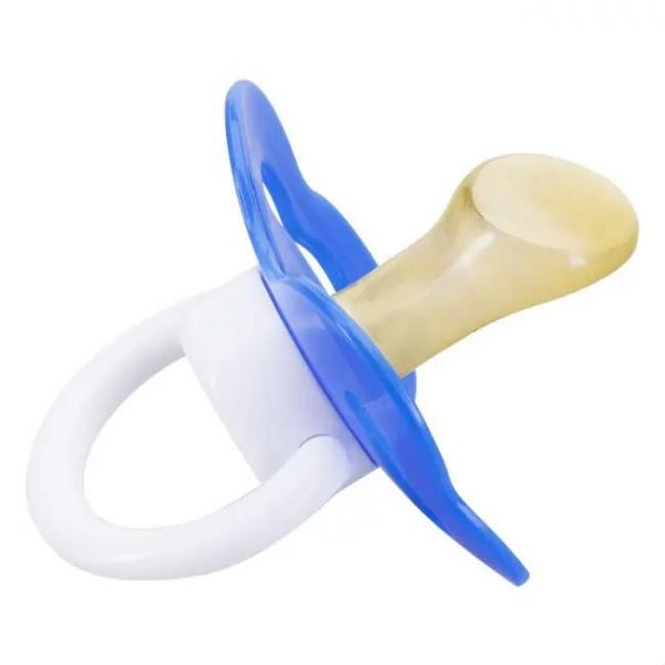 Курносики соска-пустышка ортодонтическая №1 латекс с прищепк. с 3-х мес. 13104 (Амт трейд ооо)