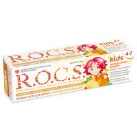 R.o.c.s. (рокс) зубная паста кидс 45г лимон апельсин ваниль 4-7 лет (ЕВРОКОСМЕД ООО)