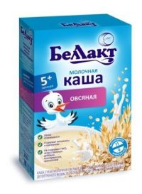 Беллакт каша молочная 200г /250г овсянка (БЕЛЛАКТ ОАО)