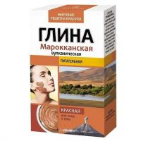 Глина красная 100г марокканск 2407 (ФИТОКОСМЕТИК)