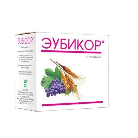 Эубикор 3г пор. №30 пак. (Базовый индивидуальный комплекс нпк ооо)