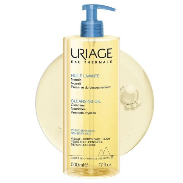 Uriage (Урьяж) масло очищающее пенящееся 500мл 1021 5879 (Dermatologiques d’uriage laboratoires)
