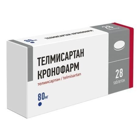 Телмисартан 80мг таб. №28 (Канонфарма продакшн зао)