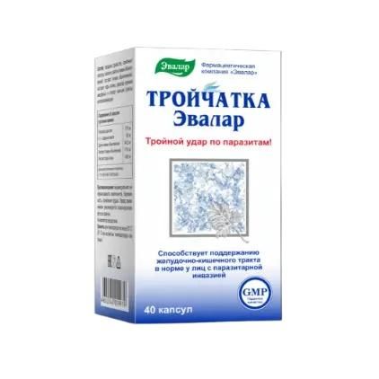 Тройчатка 420мг капс. №40 (Эвалар зао)