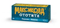 Максиколд ототита 1%+4% 15мл капли ушные (ЛЕККО ФФ ЗАО)