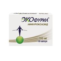 Экофурил 200мг капс. №16 (АВВА)